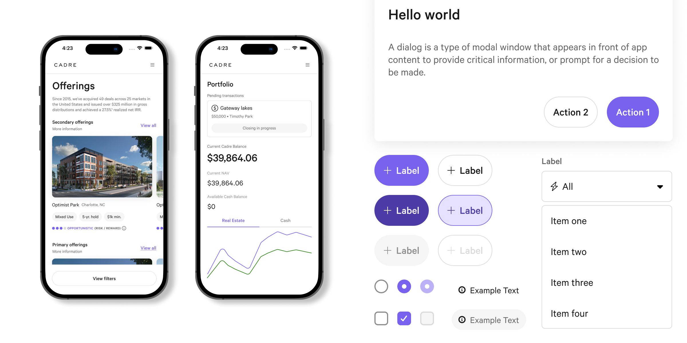 Design System for Rapid Development